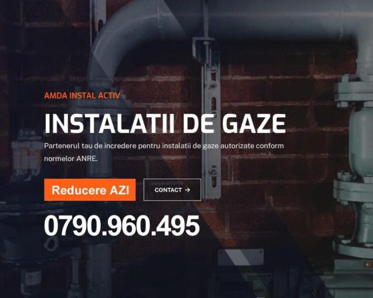 Instalatii Gaze Bucuresti. Verificari. Executie. Montaj. Reducere AZI