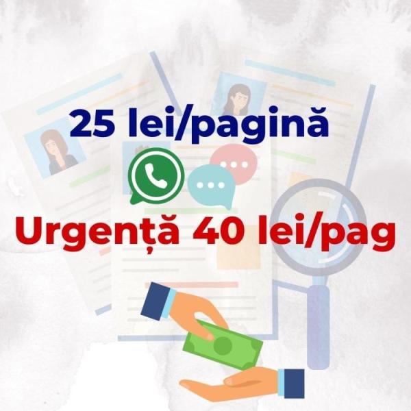 Traduceri engleza romana CV-uri & scrisori angajare – Sector 3 Bucuresti - 3/3