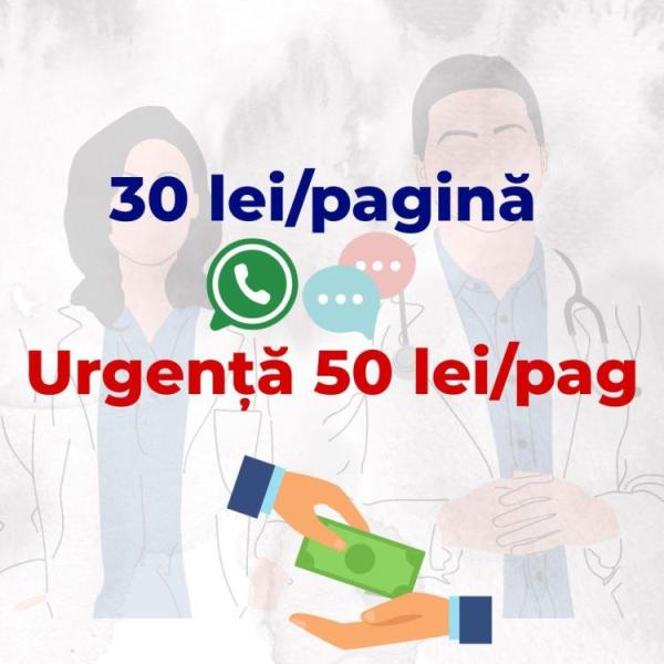 Traduceri online rapide engleza romana medicale & lucrari academice – Sector 6 - 3/3