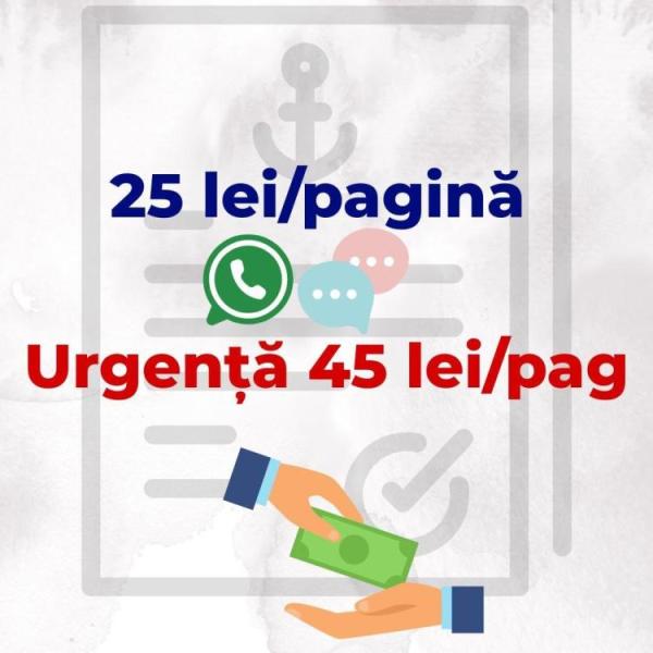 Traduceri ieftine Constanta documente maritime & turism - 3/3