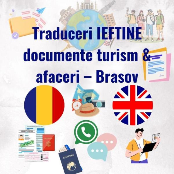 Traduceri ieftine Brasov documente turism & afaceri - 1/3