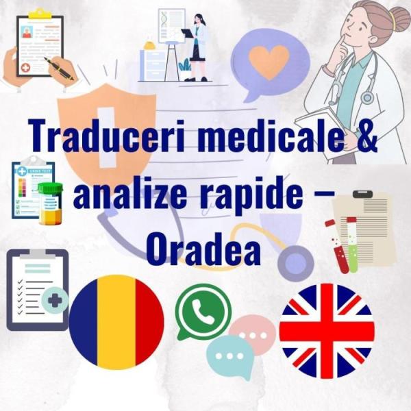 Traduceri ieftine Oradea medicale & analize rapide – Oradea - 1/3