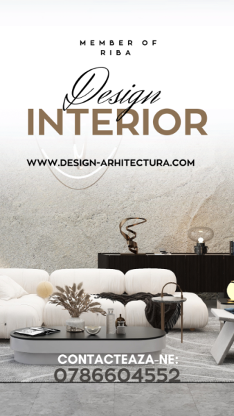 Design interior personalizat la pretul de 10 euro/ mp