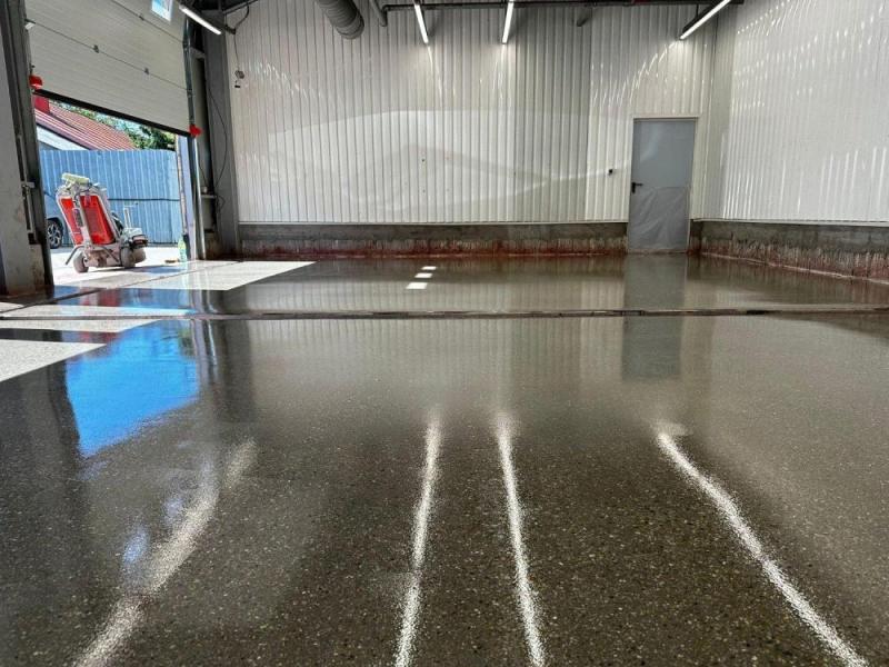 Slefuire pardoseli din beton. - 2/3