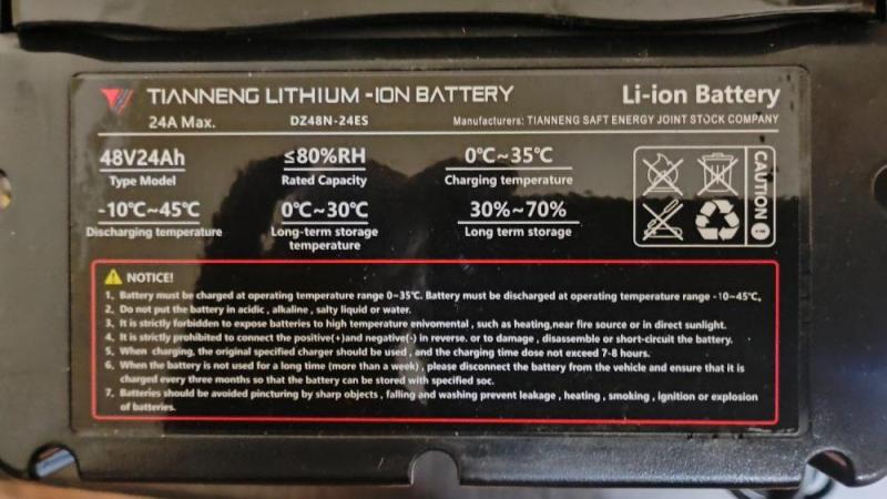 Vand baterie scuter - 3/4